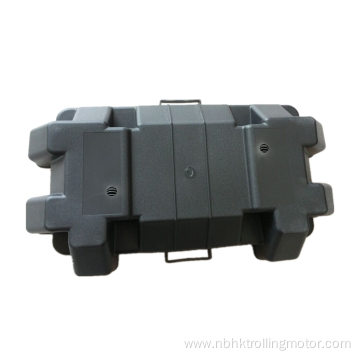 Sturdy and Durable Plastic Black Battery Box